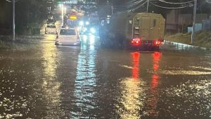 В Ереване и Котайке спасатели откачали около 27 тонн воды после ливня