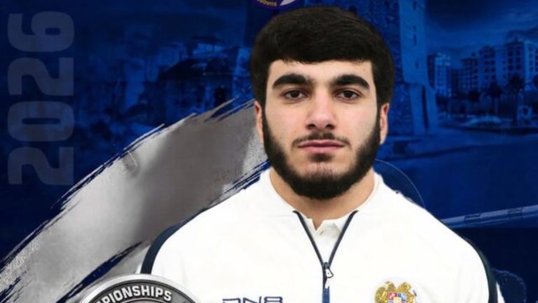 Тигран Карапетян завоевал серебро чемпионата Европы U23 по тяжелой атлетике