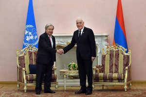 Гутерриш в Ереване: генсек ООН заявил, что впечатлён Арменией и подчеркнул важность проведения COP