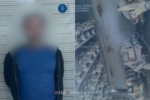 На горе в Артанише задержали двух подозреваемых в краже кабелей и выключателей из шахты