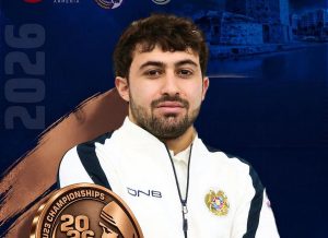 Сейран Худанян завоевал бронзу в первый день чемпионата Европы по тяжелой атлетике U23