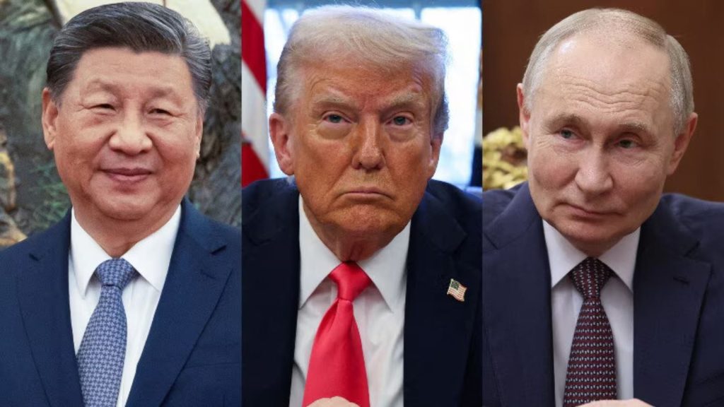 Трамп заявил о намерении провести трехстороннюю встречу с Путиным и Си Цзиньпином