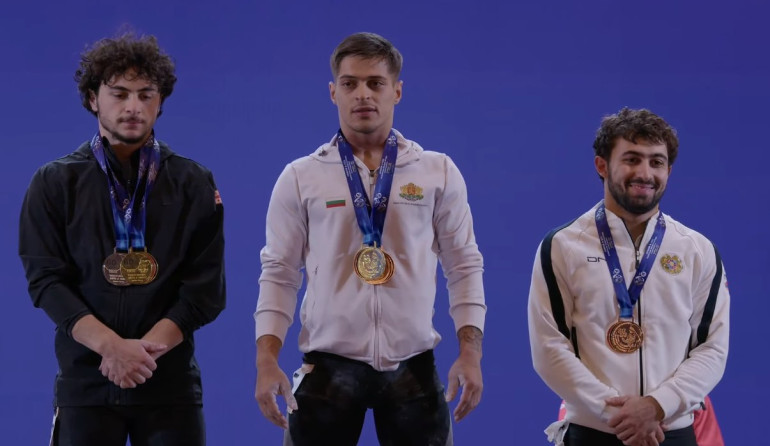 Сейран Худанян завоевал бронзу чемпионата Европы среди спортсменов до 23 лет