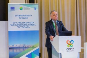 На COP17 запустили программу по восстановлению экосистемы озера Севан