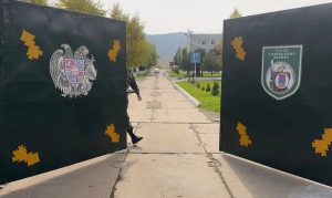 Студентам показали службу на границе Армении и Азербайджана и пункт «Баграташен»