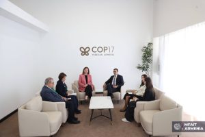 Армения и ПРООН обсудили финансирование биоразнообразия и защиту от гибридных угроз