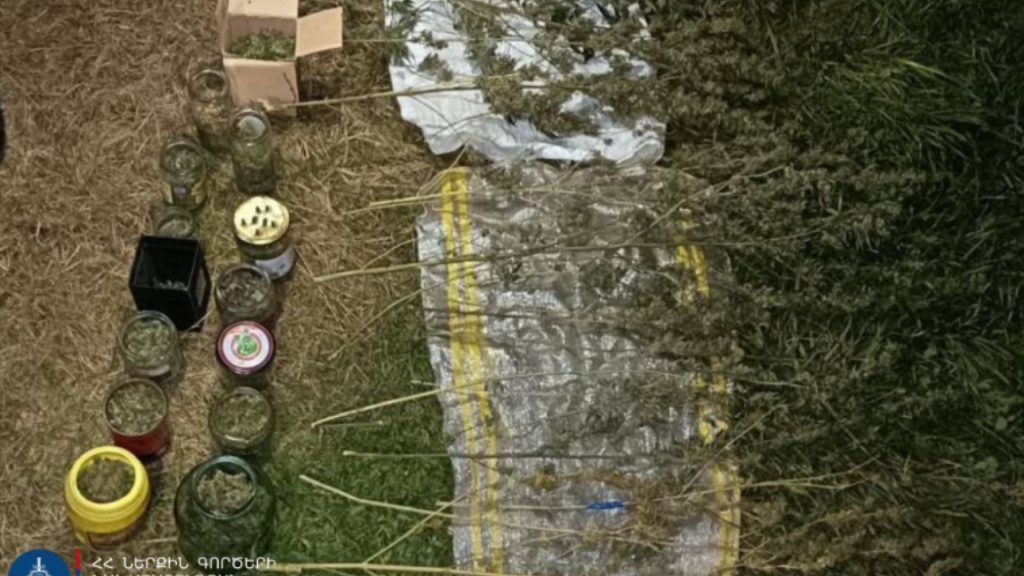 В Степанаване обнаружили 804 грамма вещества, похожего на марихуану