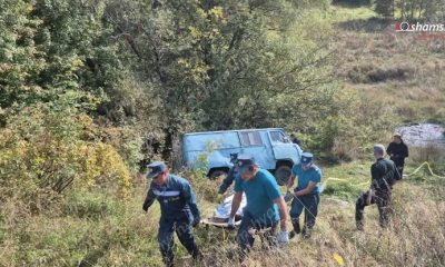 «ՈւԱԶ»-ը դուրս է եկել ճանապարհից ու գլորվել ձորը․ կա զոհ և 3 վիրավոր