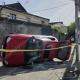 «Opel Corsa»-ն կողաշրջվել է մայթին․ 2 մարդ տեղափոխվել է «Էրեբունի» ԲԿ