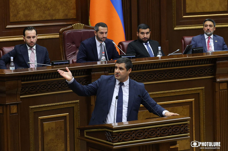 Егoян связал потасовку в парламенте с соглашением TRIPP и перспективами разблокировки Армении