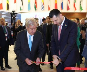 Матевосян и Гутерриш открыли национальный павильон Армении на COP17