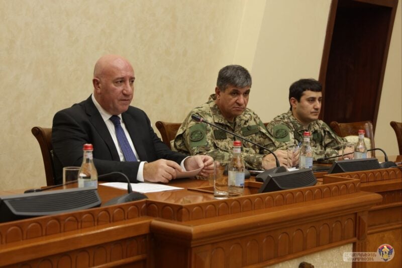 Выпускников Военной академии имени Вазгена Саргсяна распределили по должностям посредством жеребьёвки